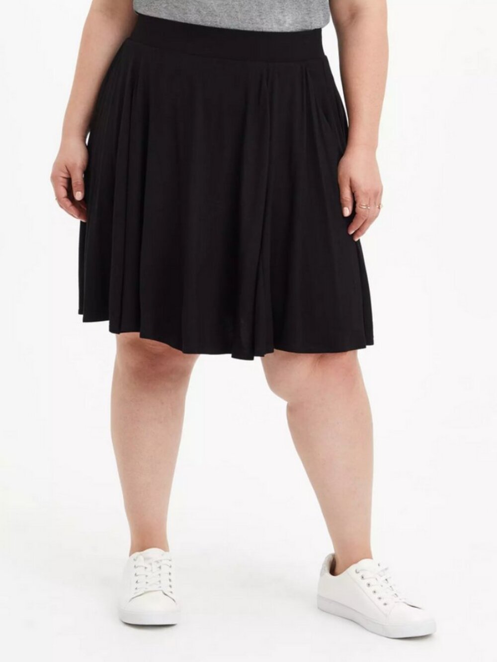 Torrid Super Soft Black Skort